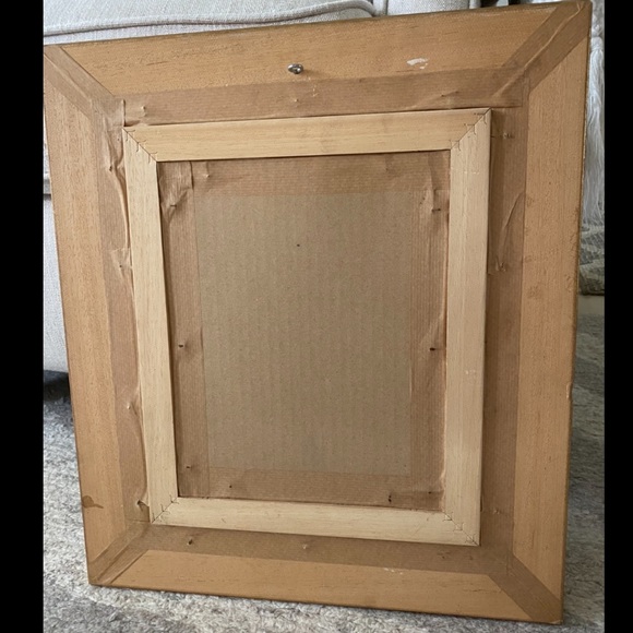 Madonna and Child Oil Painting, Signed 14.5 x 16.5 - Picture 3 of 5